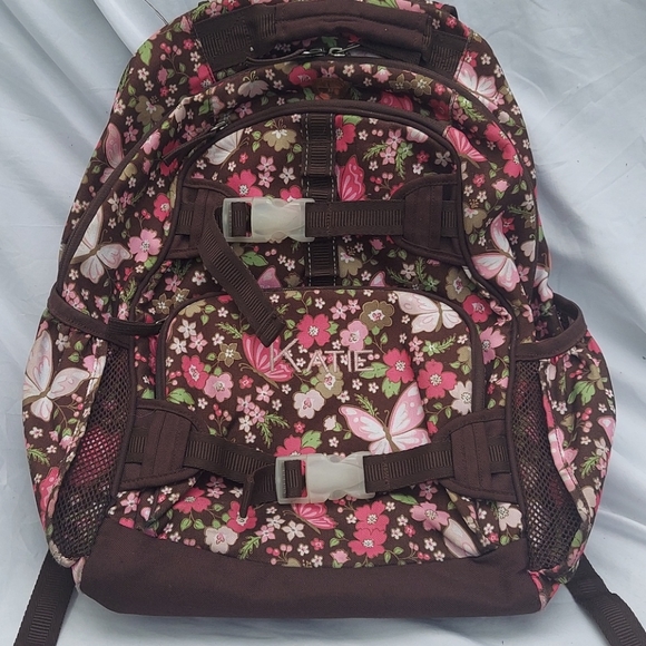 Pottery Barn Kids Handbags - Pottery barn kids floral backpack